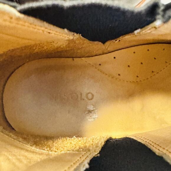 Nisolo Boots Women 7.5 Black Leather Chelsea Ankle Classic Dress Elastic Pull On - Picture 11 of 11